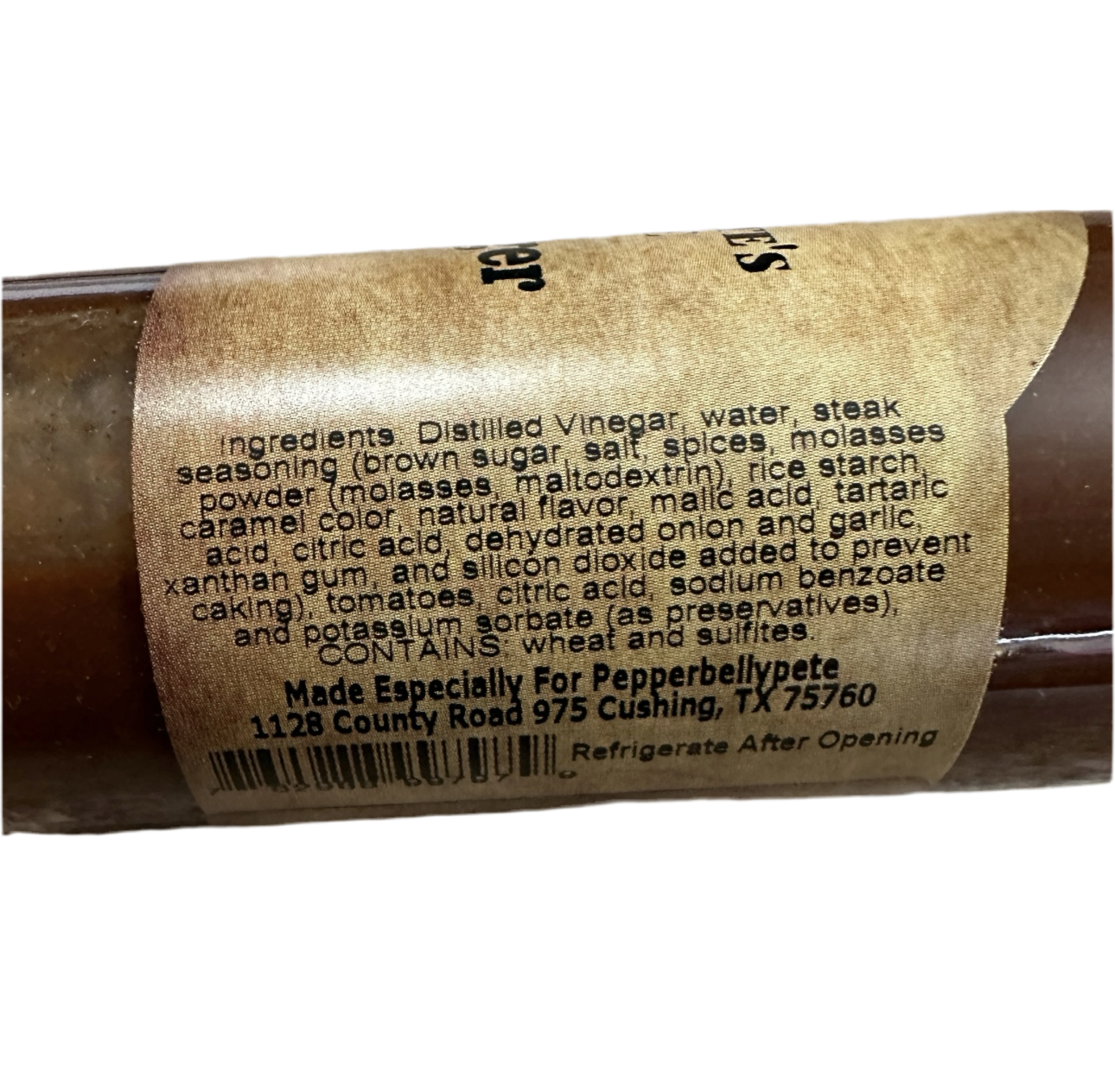 Steak & Burger Sauce 10 ounce