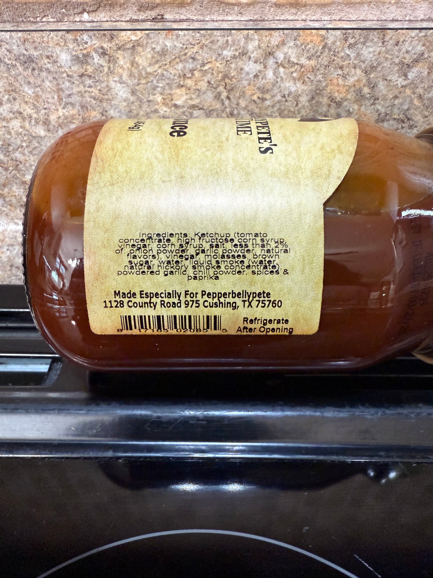 Pepper Belly Pete’s BBQ Sauce