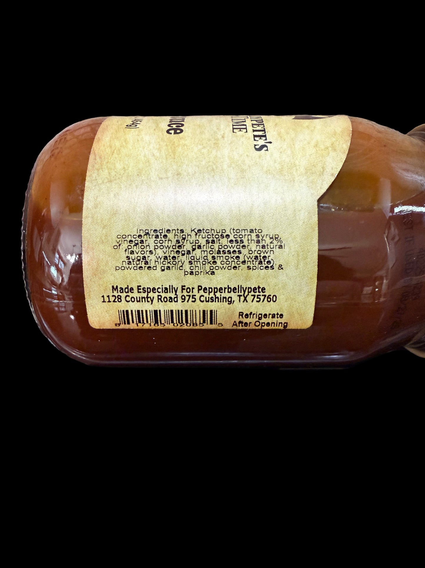 Pepper Belly Pete’s BBQ Sauce