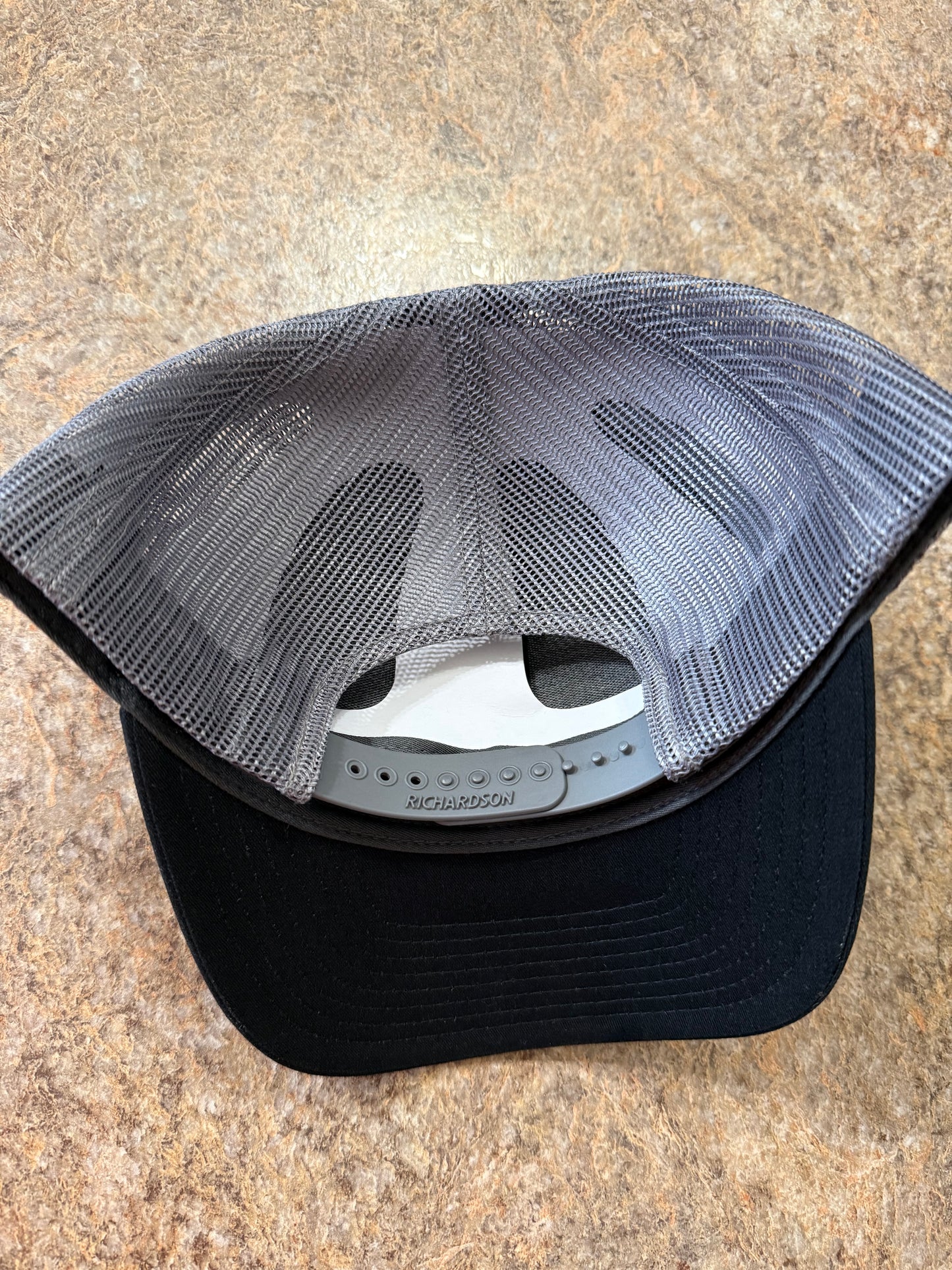 Pepper Belly Pete’s Zippy Zap House Seasoning Hat Black with Charcoal Grey Snap Back