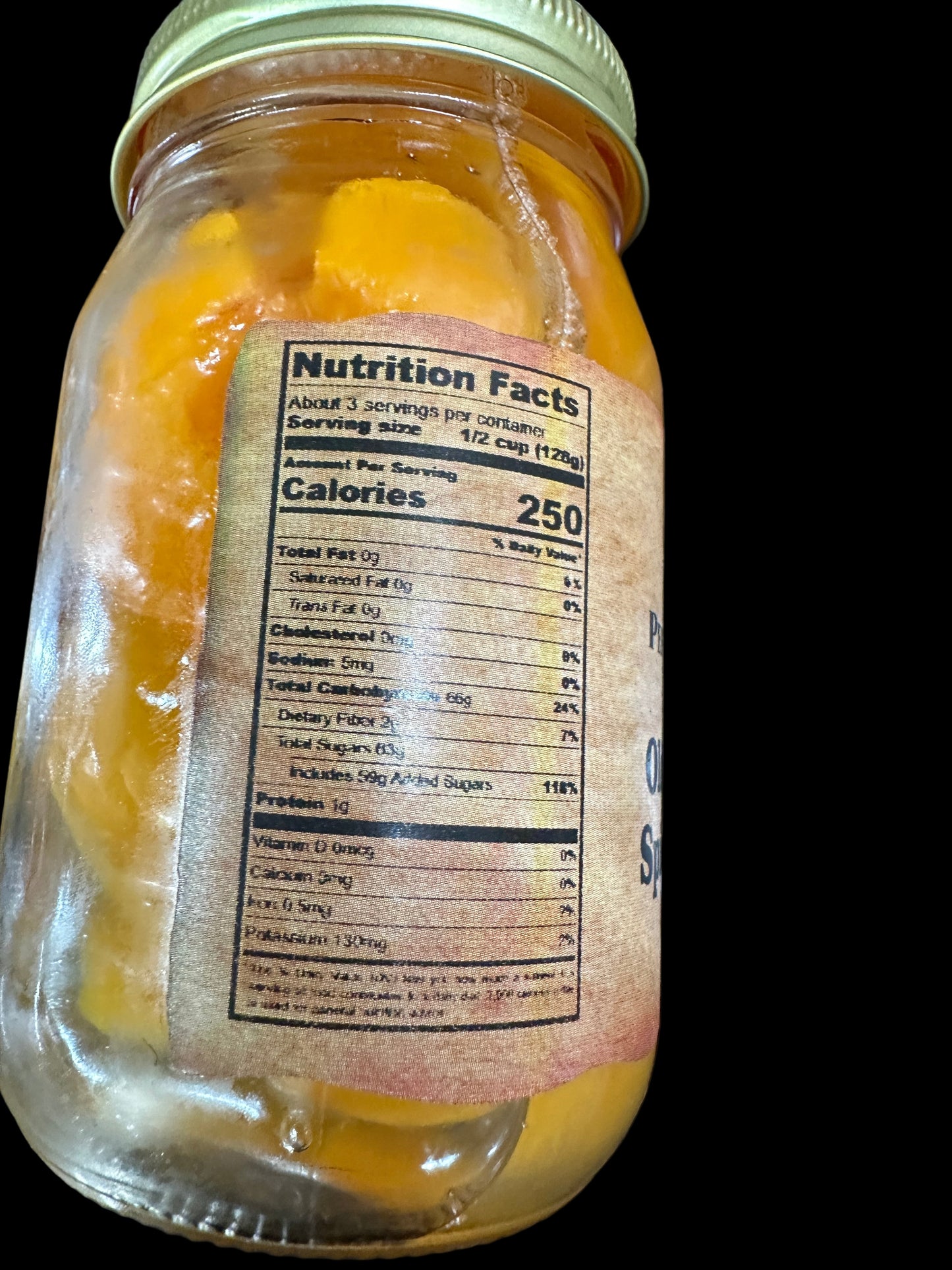 Old Fashioned Spiced Peaches