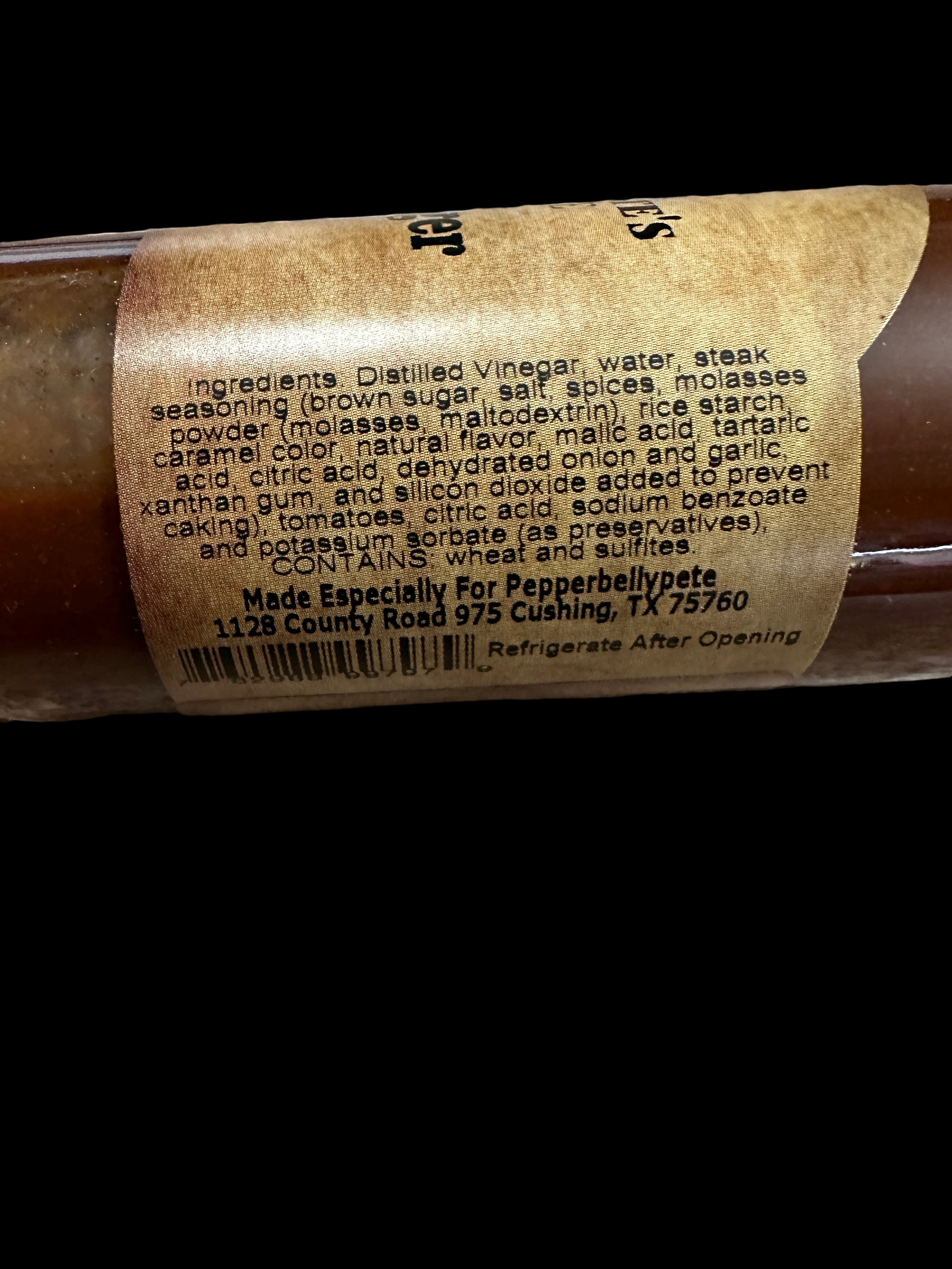 Pepperbellypete's Steak and Zippy Zap Pepper Sauce Combo