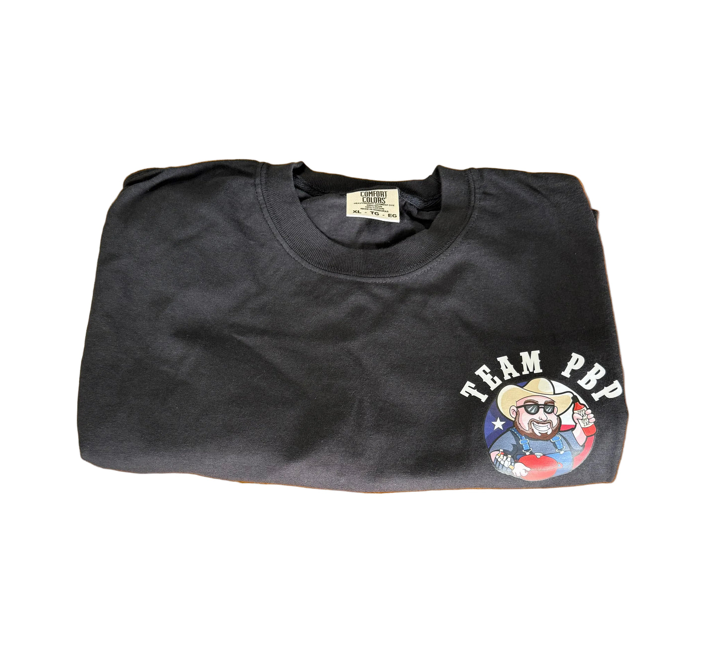 3xl Team PBP Comfort Color Black Tee Shirts