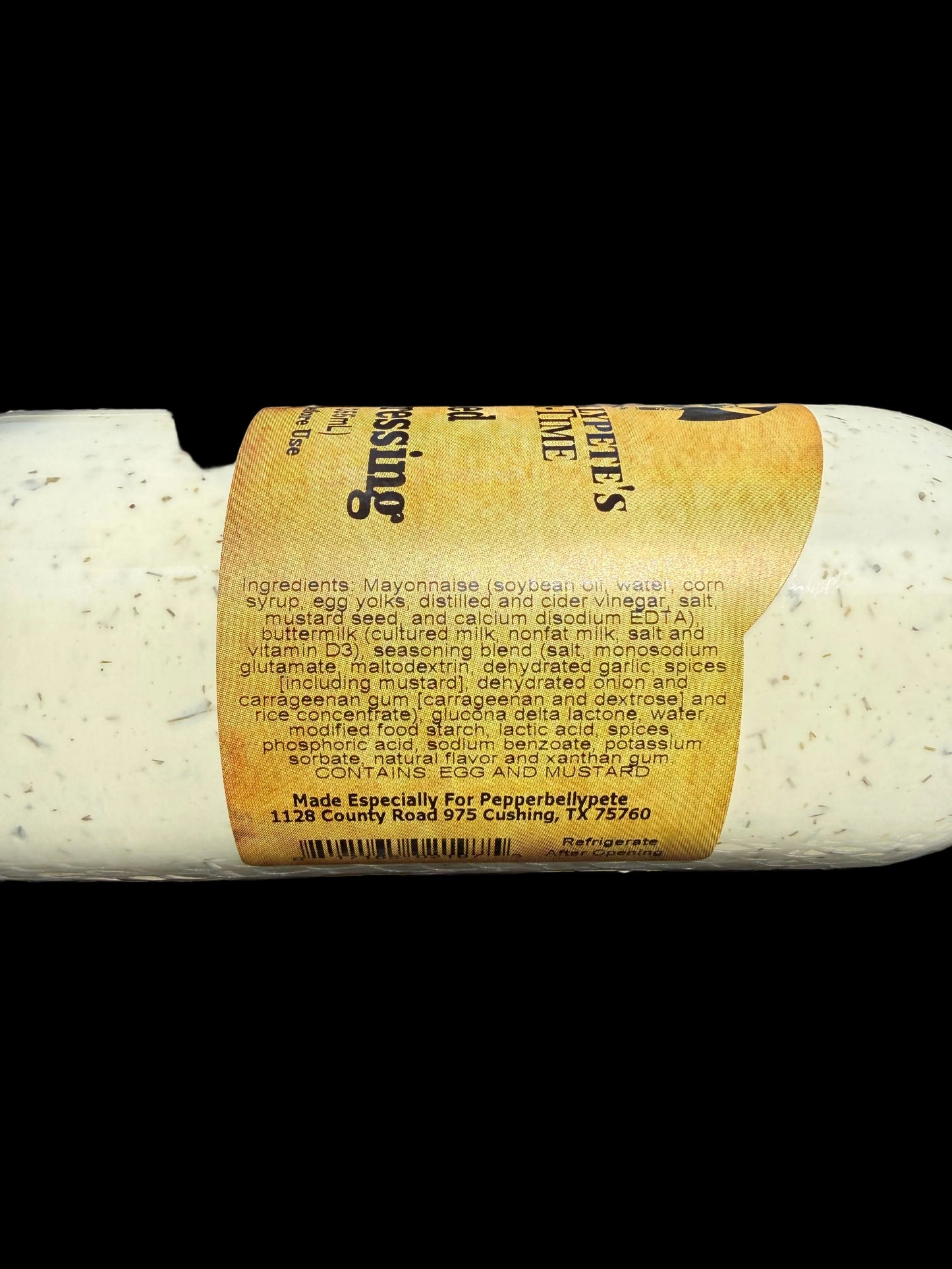 Pepper Belly Pete’s Dill Pickle Ranch Dressing.