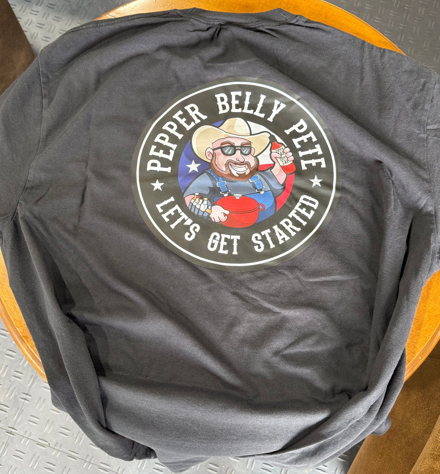 3xl Team PBP Comfort Color Black Tee Shirts