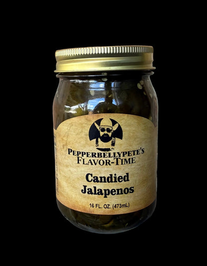 Pepper Belly Pete’s Candied Jalapenos