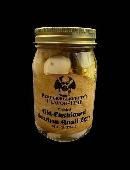 Old Fashioned Bourbon Quail Eggs