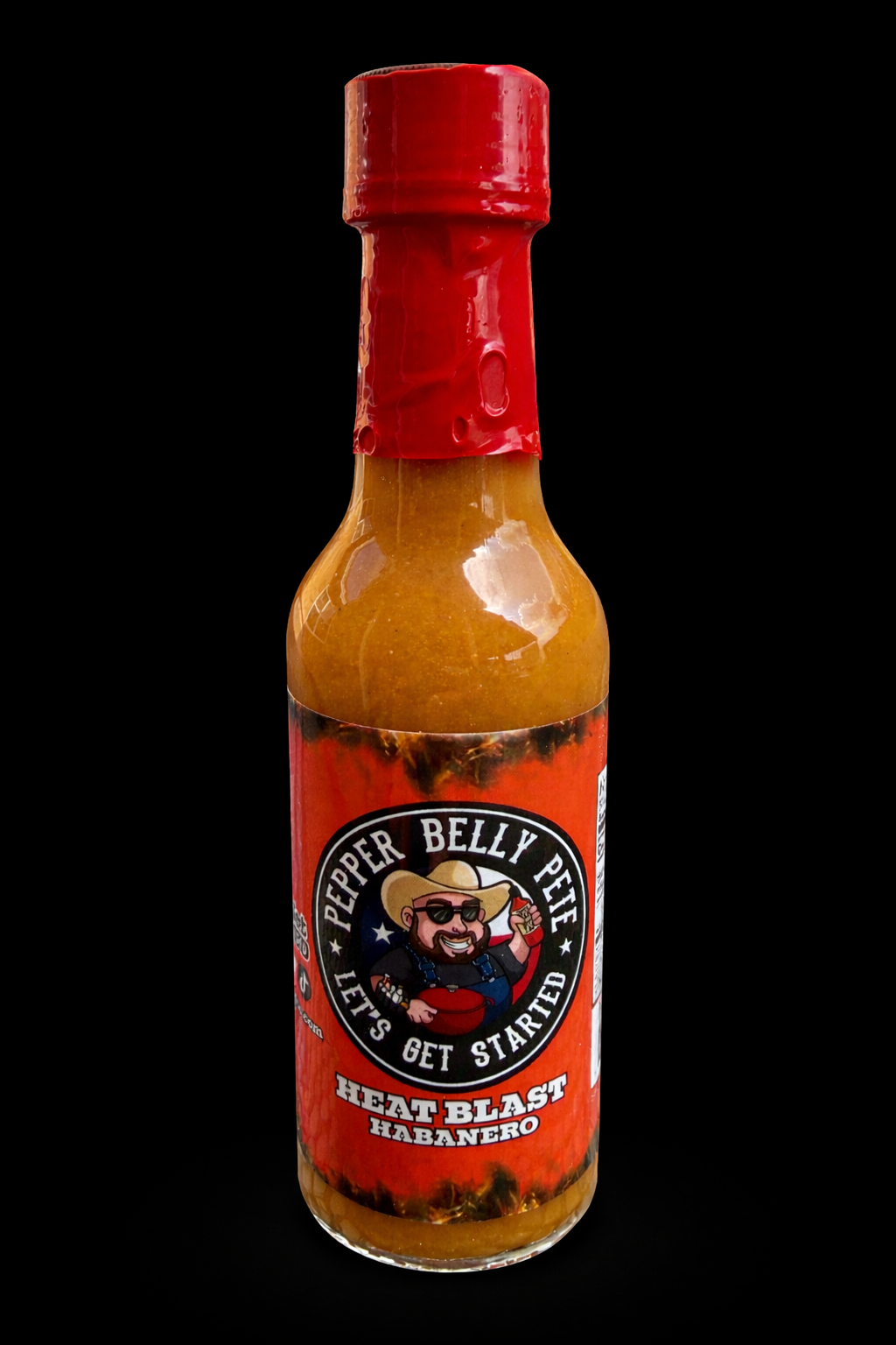 Pepper Belly Pete’s Heat Blast Habanero Sauce