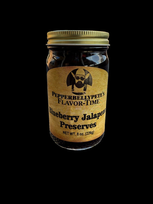 Blueberry Jalapeno Preserves