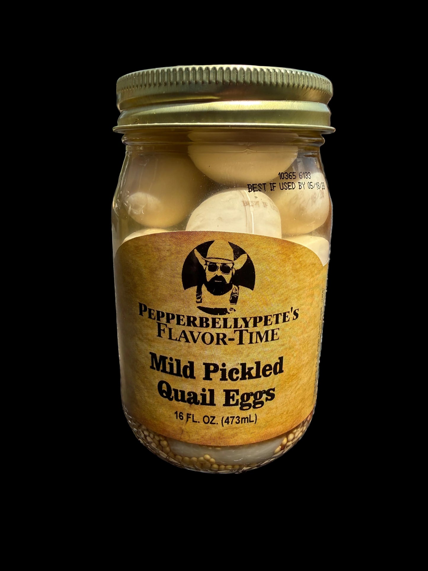 Pepper Belly Pete’s Mild Quail Eggs