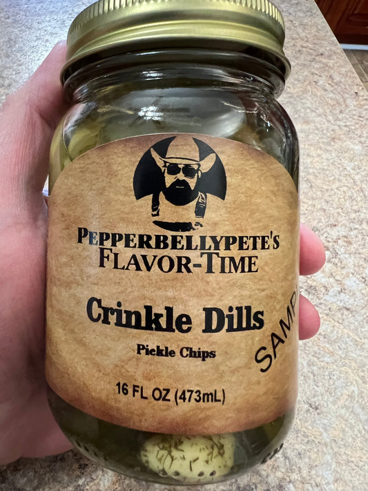 Crinkle Dill Pickles