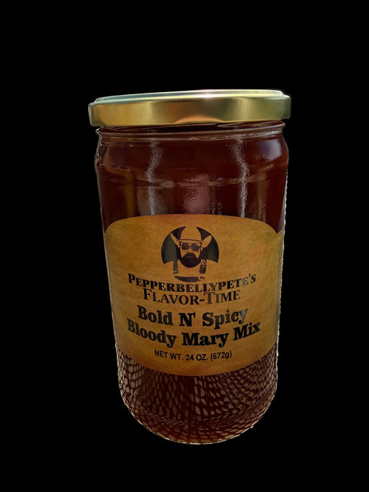 Pepper Belly Pete’s Bold N’ Spicy Bloody Mary Mix