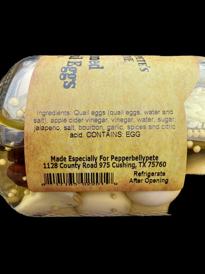 Old Fashioned Bourbon Quail Eggs