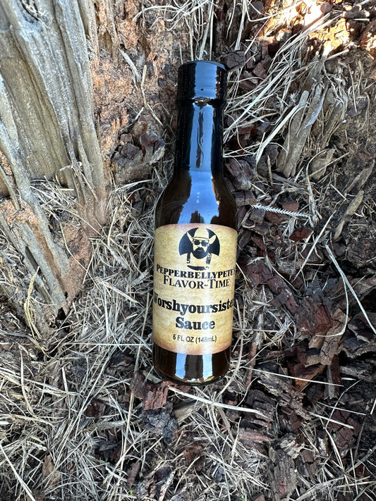 Pepperbellypete’s 5 Ounce Worshyoursister Sauce