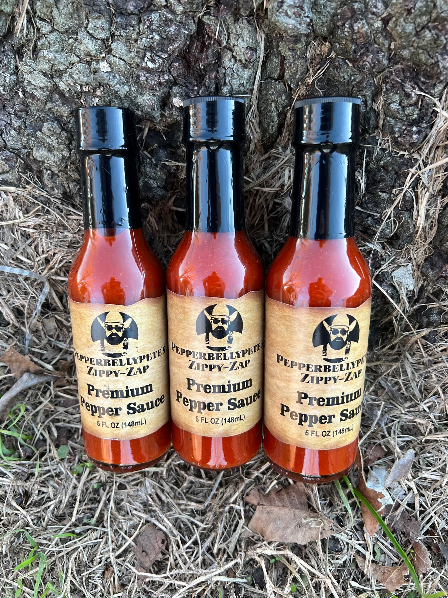 Pepperbellypete’s 3 Pack Zippy-Zap Pepper Sauce