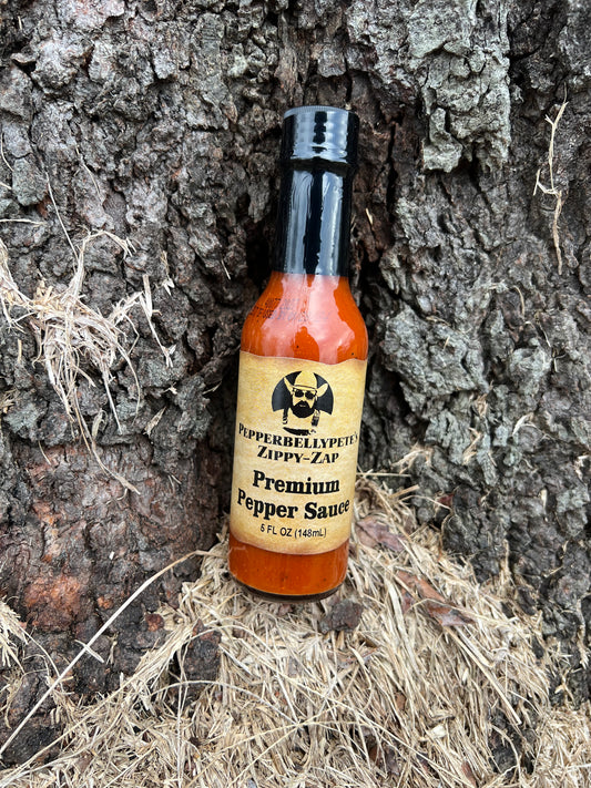 Pepperbellypete’s Zippy-Zap  Pepper Sauce