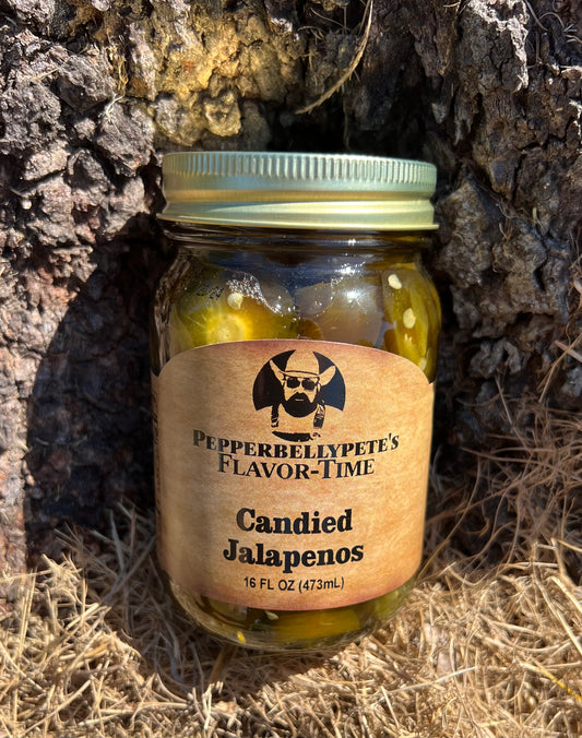Pepperbellypete’s Candied Jalapeños